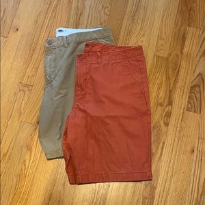 2 Pairs of Old Navy Bermuda Shorts